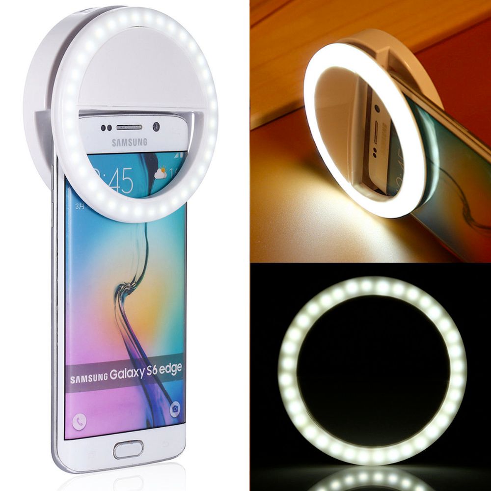 Portable Selfie Ring for Mobile Phone