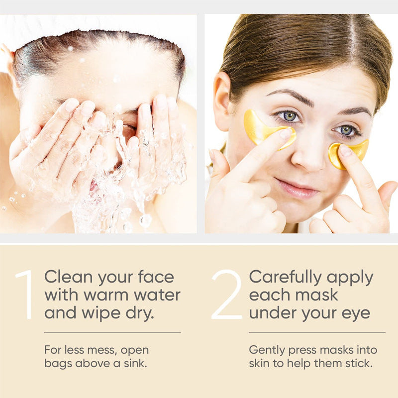 Eye Bag Removal 24K Gold Eye Mask Patch