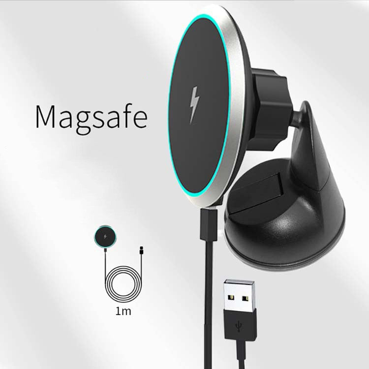 15W Magnetic Auto Wireless Charger Rapid Power Vent Mount