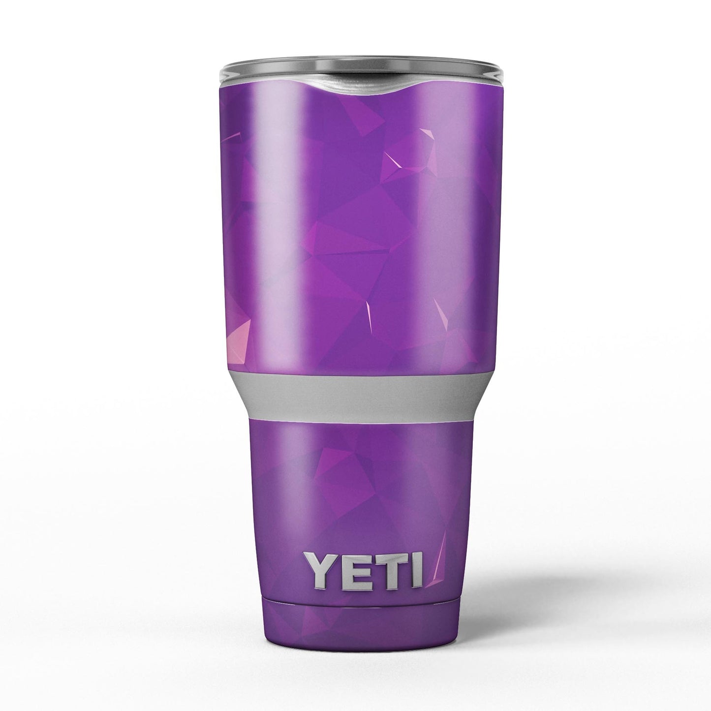 Dark Purple Geometric V15 - Skin Decal Vinyl Wrap Kit compatible with