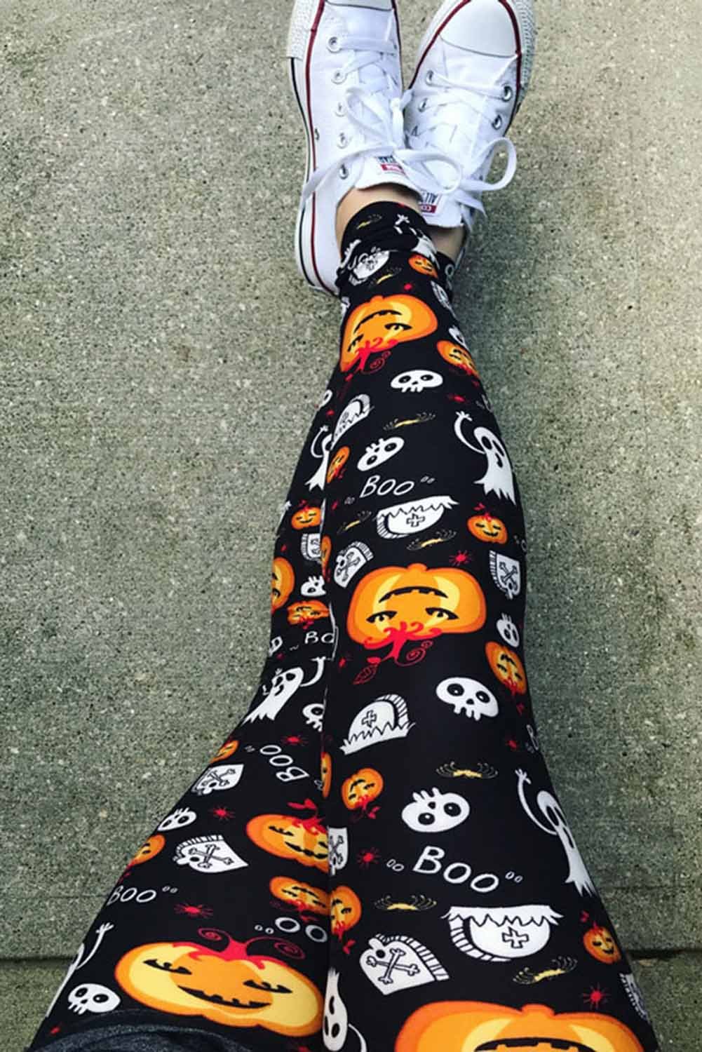 Halloween Pumpkin Leggings