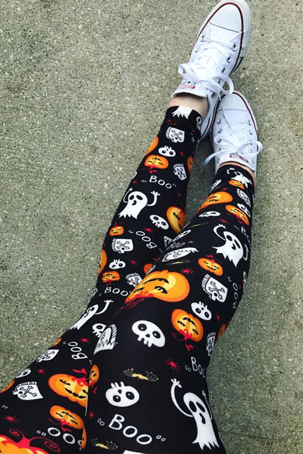 Halloween Pumpkin Leggings
