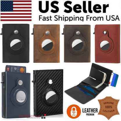 For Airtag Wallet Case holder Magnetic Air
