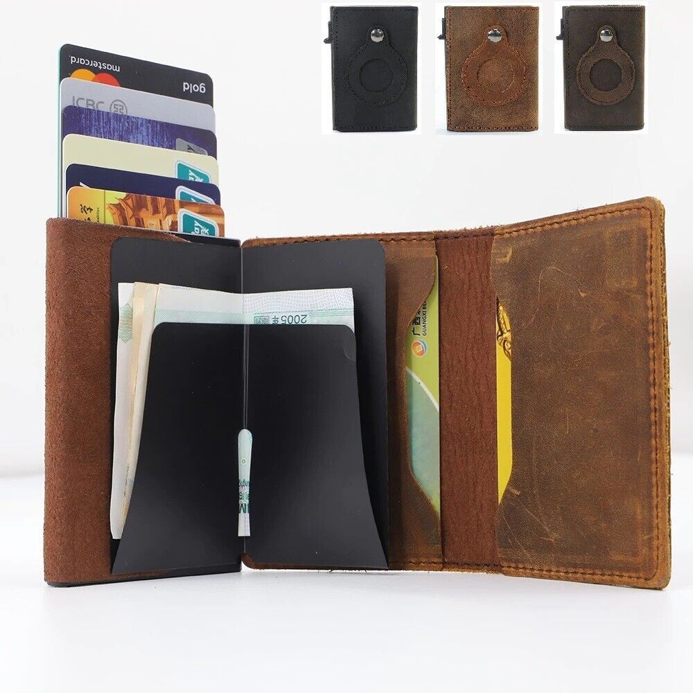 For Airtag Wallet Case holder Magnetic Air