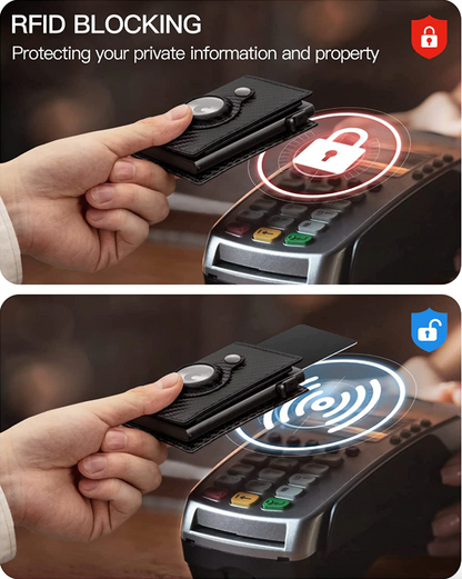 For Airtag Wallet Case holder Magnetic Air