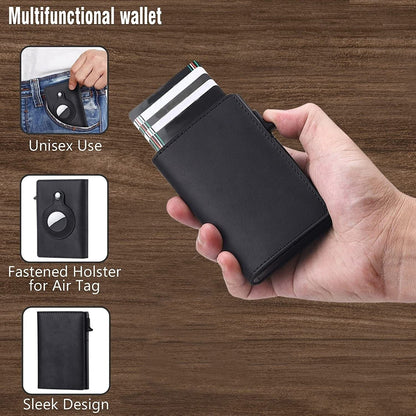 For Airtag Wallet Case holder Magnetic Air