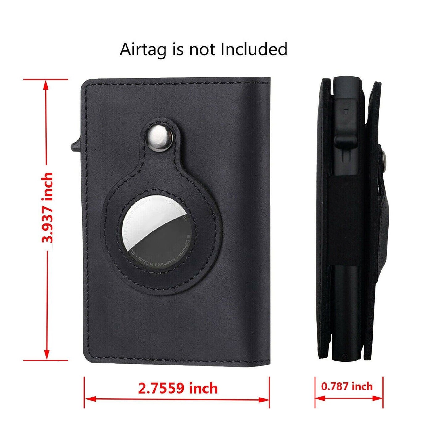 For Airtag Wallet Case holder Magnetic Air