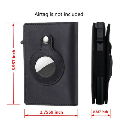For Airtag Wallet Case holder Magnetic Air