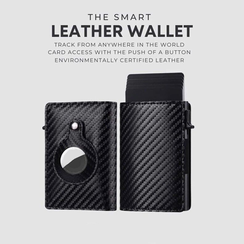 For Airtag Wallet Case holder Magnetic Air