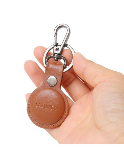 Tilba Apple AirTag Vegan Leather Key Ring