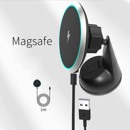 15W Magnetic Auto Wireless Charger Rapid Power Vent Mount