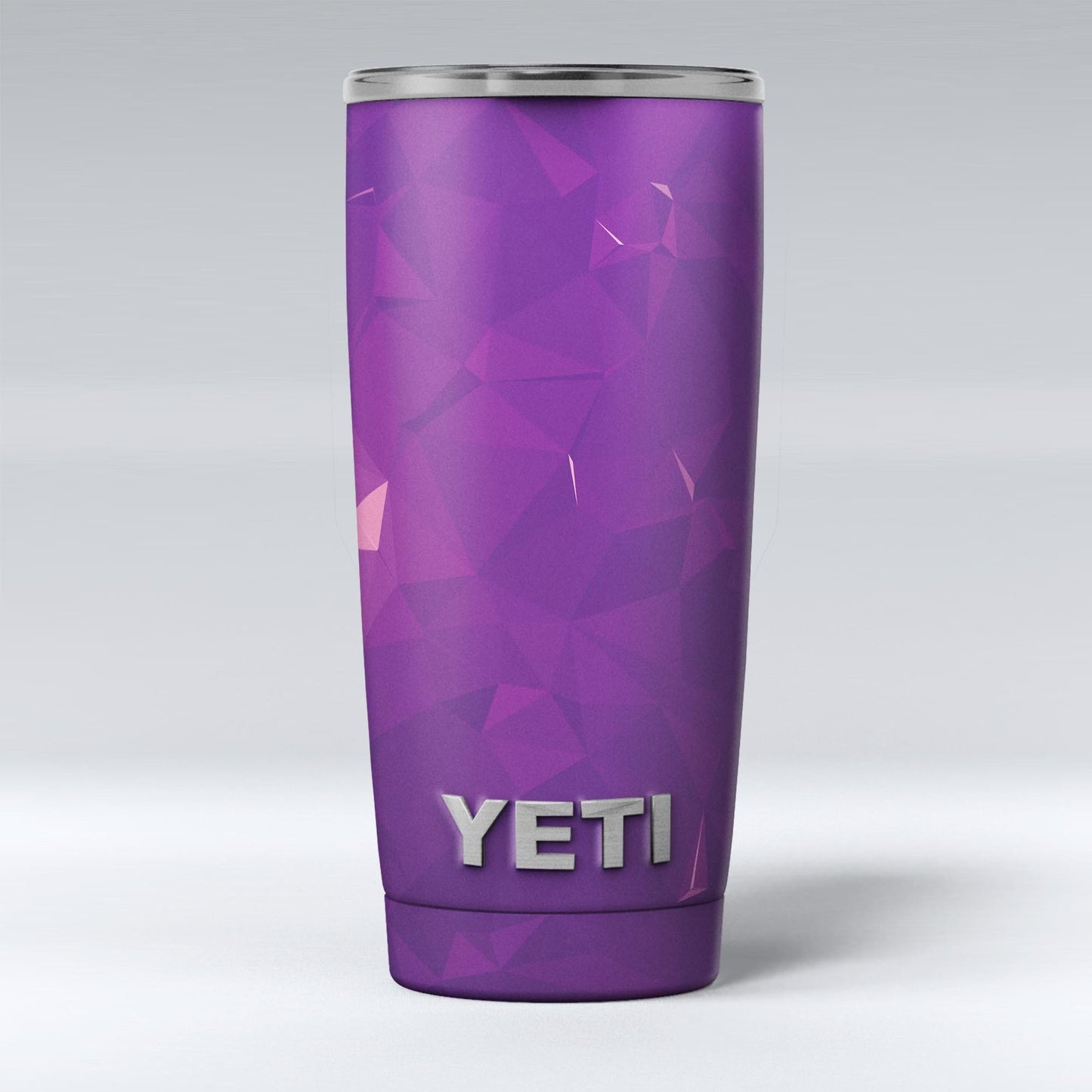 Dark Purple Geometric V15 - Skin Decal Vinyl Wrap Kit compatible with