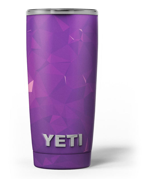 Dark Purple Geometric V15 - Skin Decal Vinyl Wrap Kit compatible with