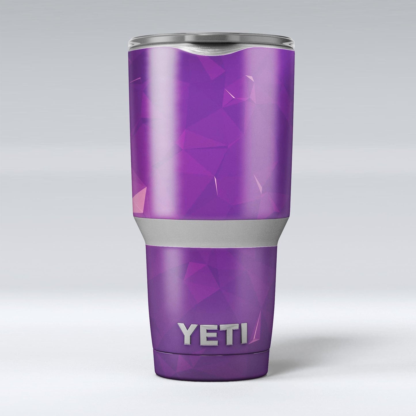 Dark Purple Geometric V15 - Skin Decal Vinyl Wrap Kit compatible with