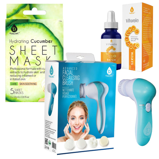 Skincare Gift Bundle: Hydrating Cucumber Sheet Masks